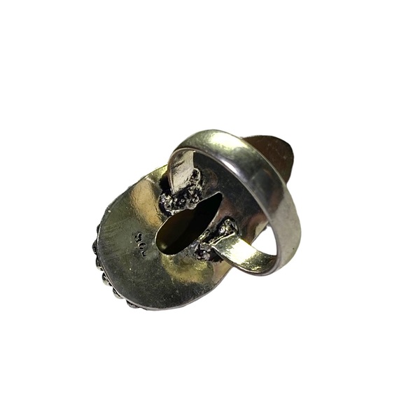 NWT Tiger's Eye Gemstone in a Handmade 925 Stamped Ring (6) - Picture 6 of 7